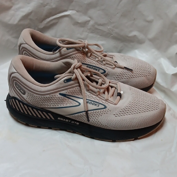 Brooks Beast GTS 23 Men\'s Beige Running Shoes Size 10.5 Preowed main image 9